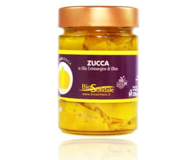 zucca sott'olio biosolidale