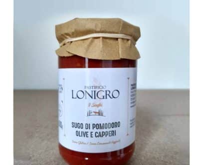 Sugo di pomodoro alle olive e capperi