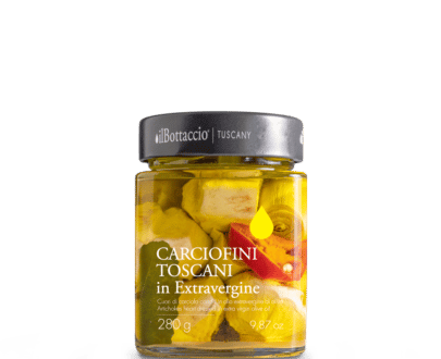 Carciofini-Toscani-in-olio-extravergione-di-oliva Bottaccio