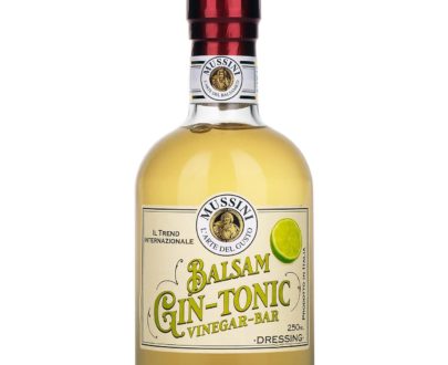 Mussini vinegar bar balsam gin tonic