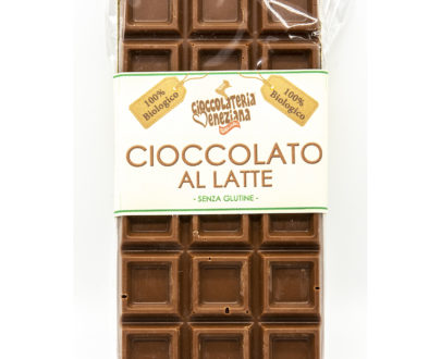 Cioccolato al latte biologico