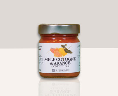 Mele cotogne e arance confettura