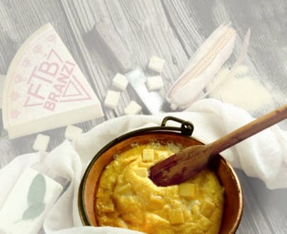 Polenta Taragna con Formaggio Branzi