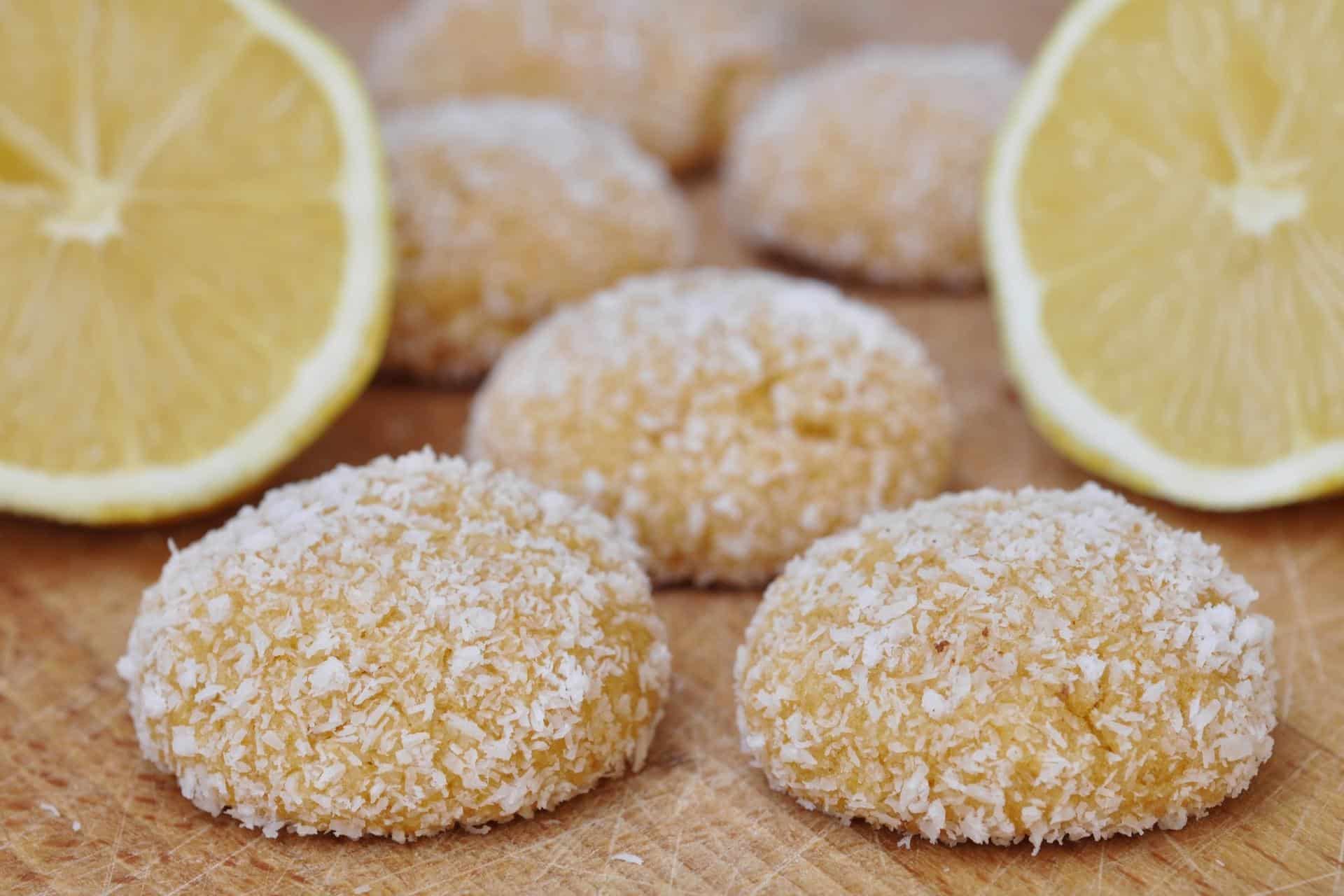 Biscotti al limone e farina di mais