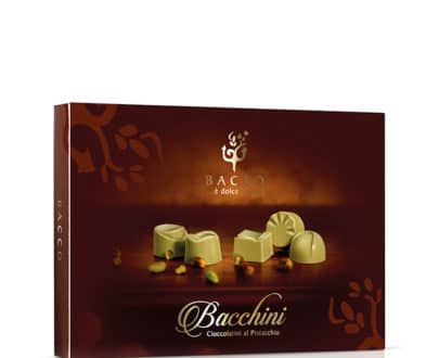 Cioccolatini al pistacchio Bacco