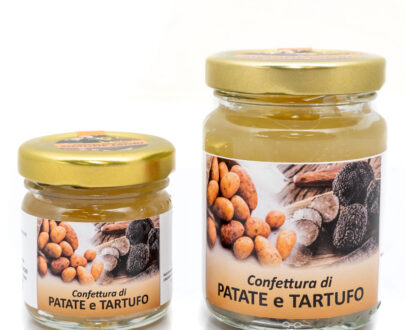 Confettura-Patate-e-Tartufo-nero-50-e-100-gr Lunigiana Tartufo