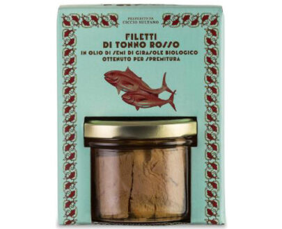 Tonno Rosso in OLio Semi Girasole Bio_Testaconserve