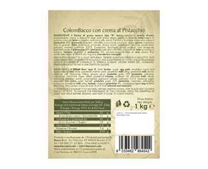 Colomba Colombacco Retrò Pistacchio